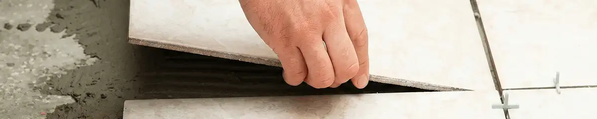 Professional installing ceramic tile floors in Tallahassee, FL